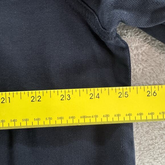 Good American Shacket Womens 4/XL Black Vintage Wash Button Up Jacket Shirt - Picture 9 of 13